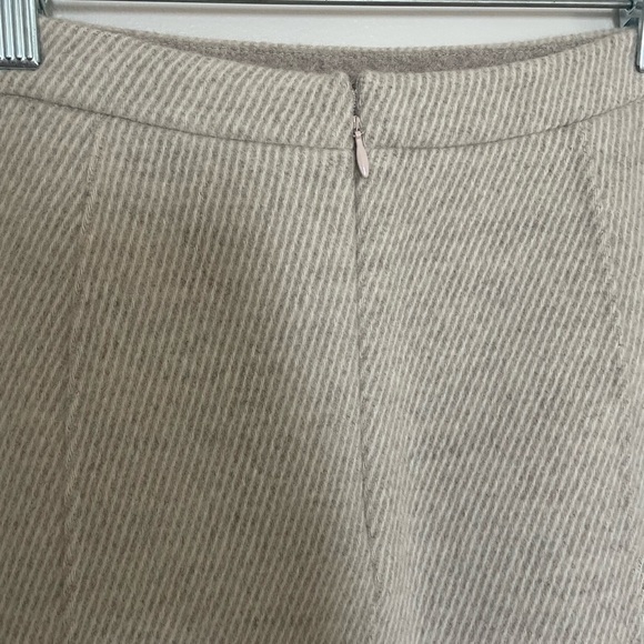 Wool Blend Pencil Skirt - Picture 4 of 10